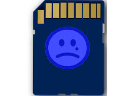 Bad sector of memory card